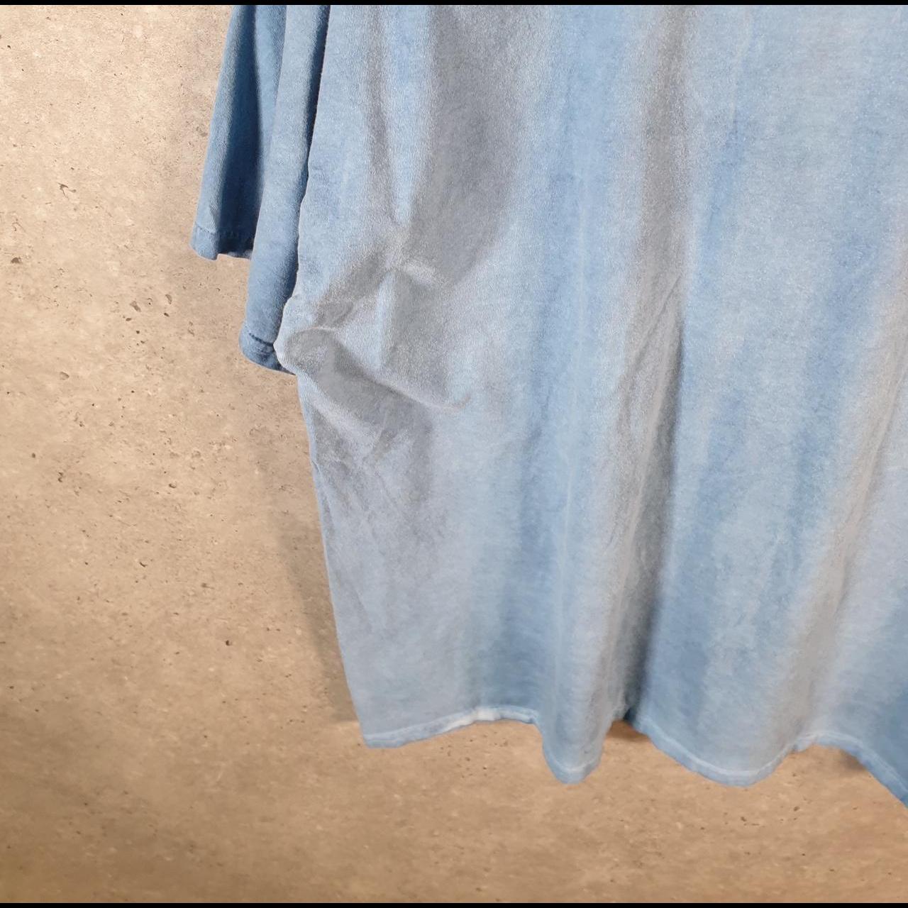 Vintage Disney Land Trouble Maker T Shirt Men’s XL Blue Logo Graphic Cartoon