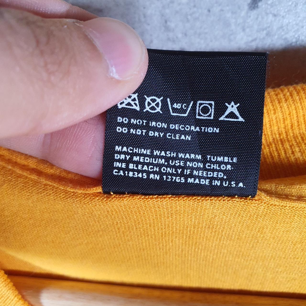 Vintage Screen Stars Belle Plaine Music Dept Single Stitch T Shirt Men’s XL Orange