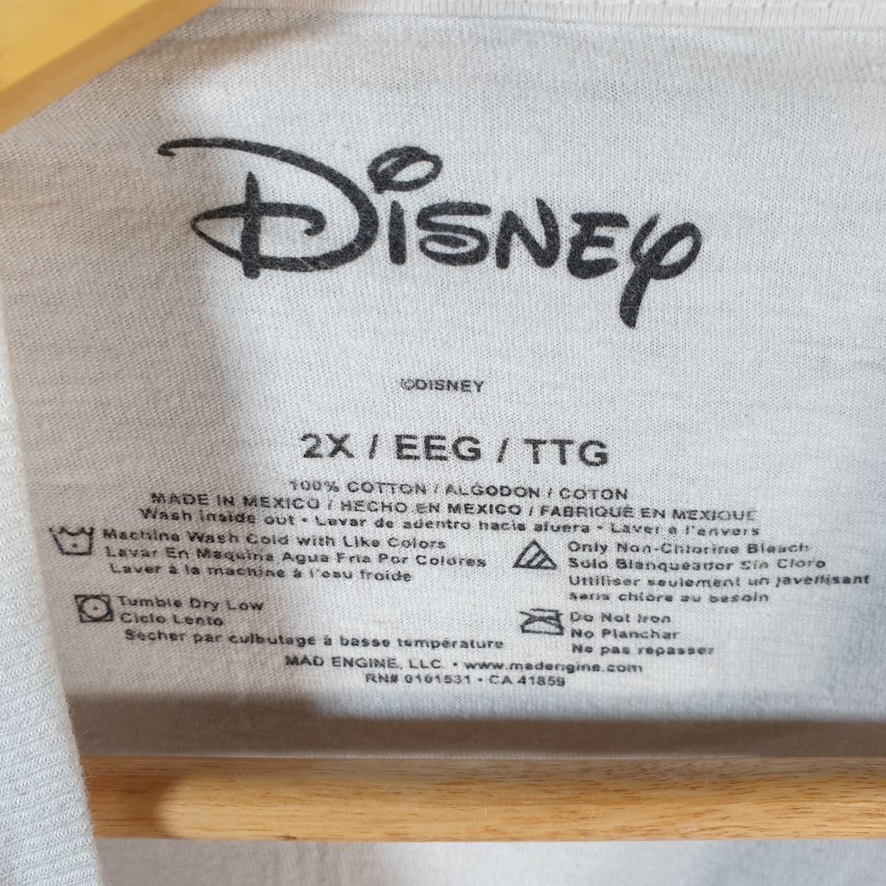 Vintage Disney Land Mickey Mouse T Shirt Auntie Womens  2XL White Graphic Cartoon