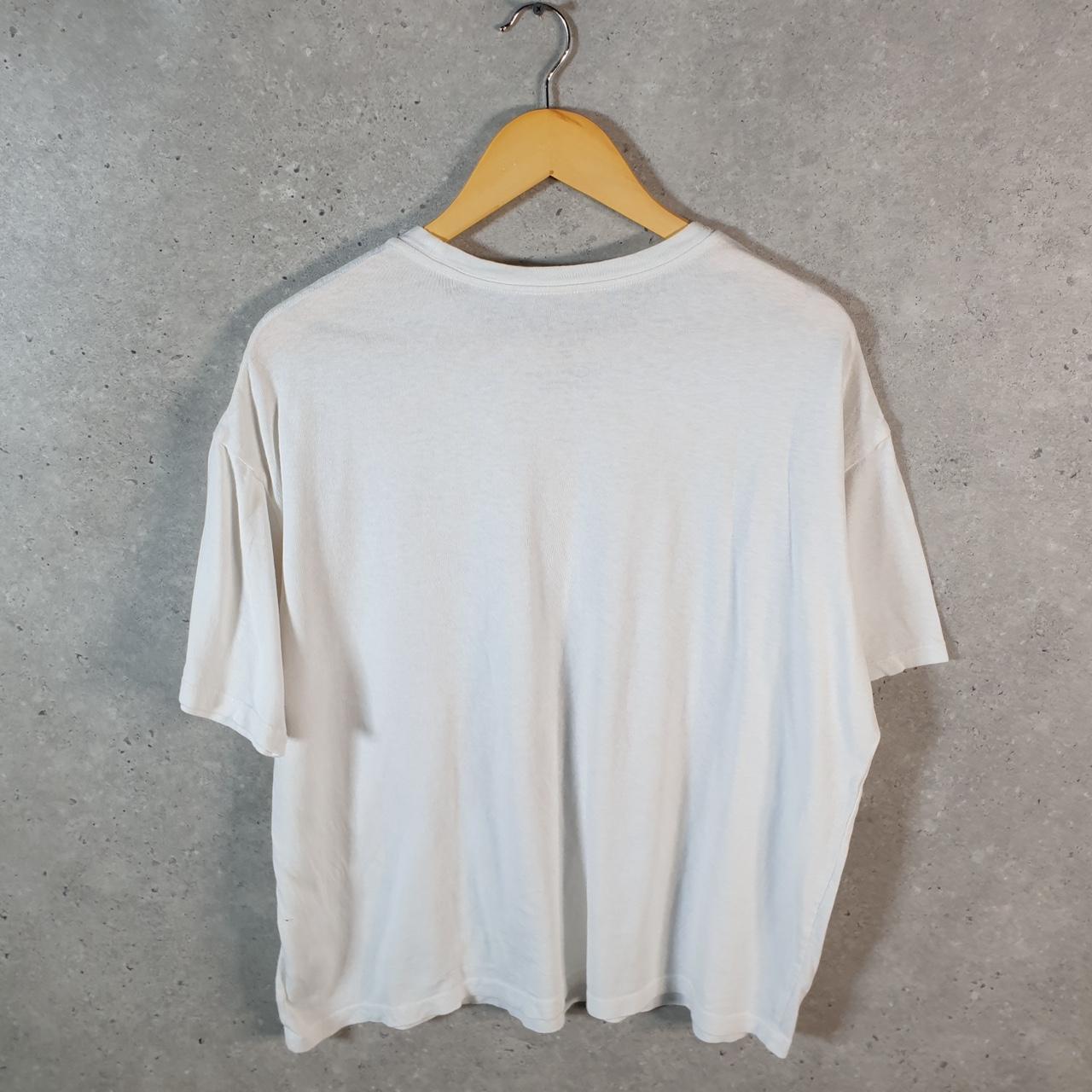 Vintage Billabong Kissed By Moonlight T Shirt Men’s Small White Casual Logo Surfing Y2K