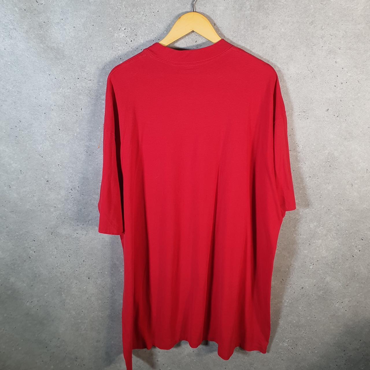 Vintage Disney Mickey Mouse 90s Graphic USA Single Stitch T Shirt Men’s 3XL Red