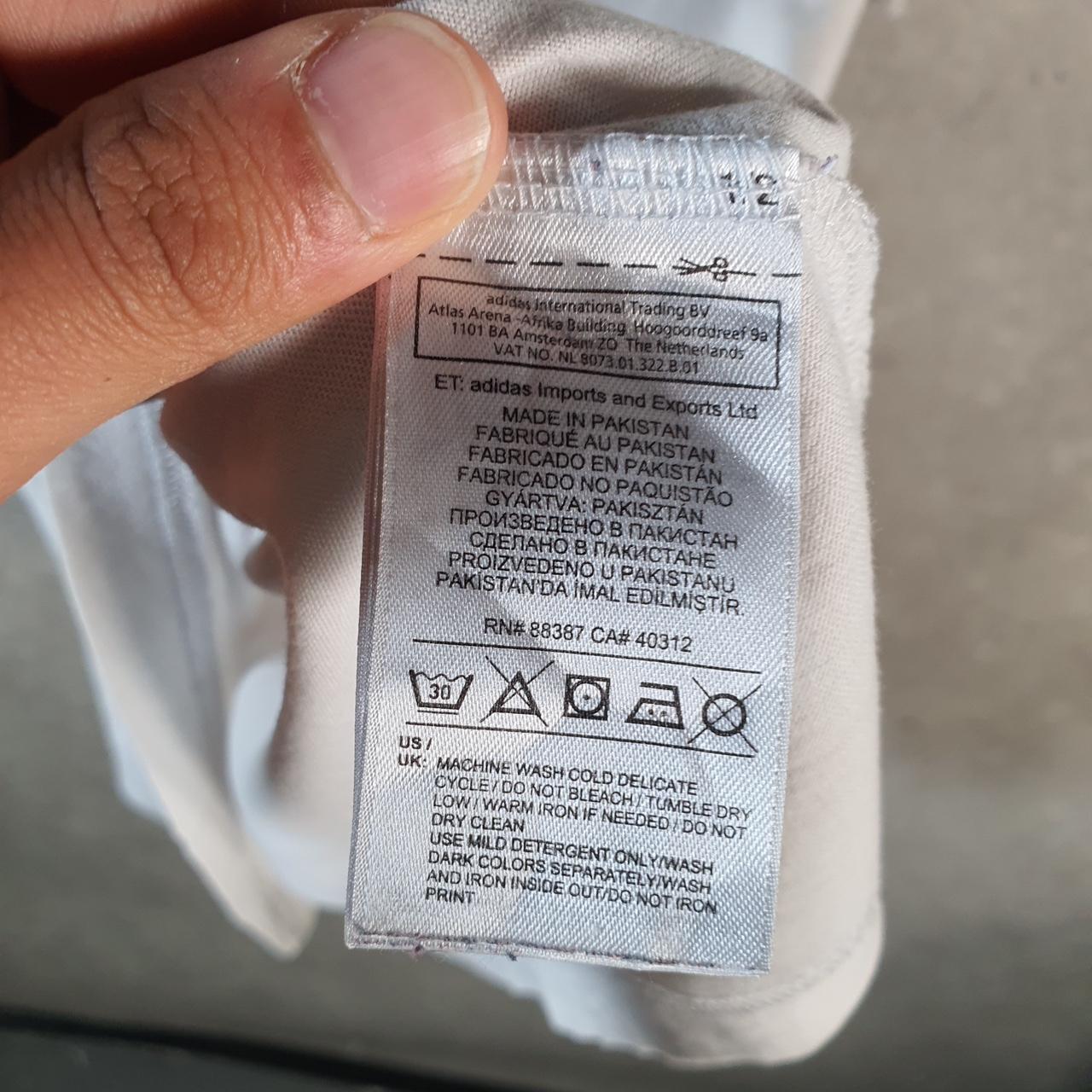 Vintage Adidas Trefoil Retro T Shirt Men’s Medium White Logo Athletic