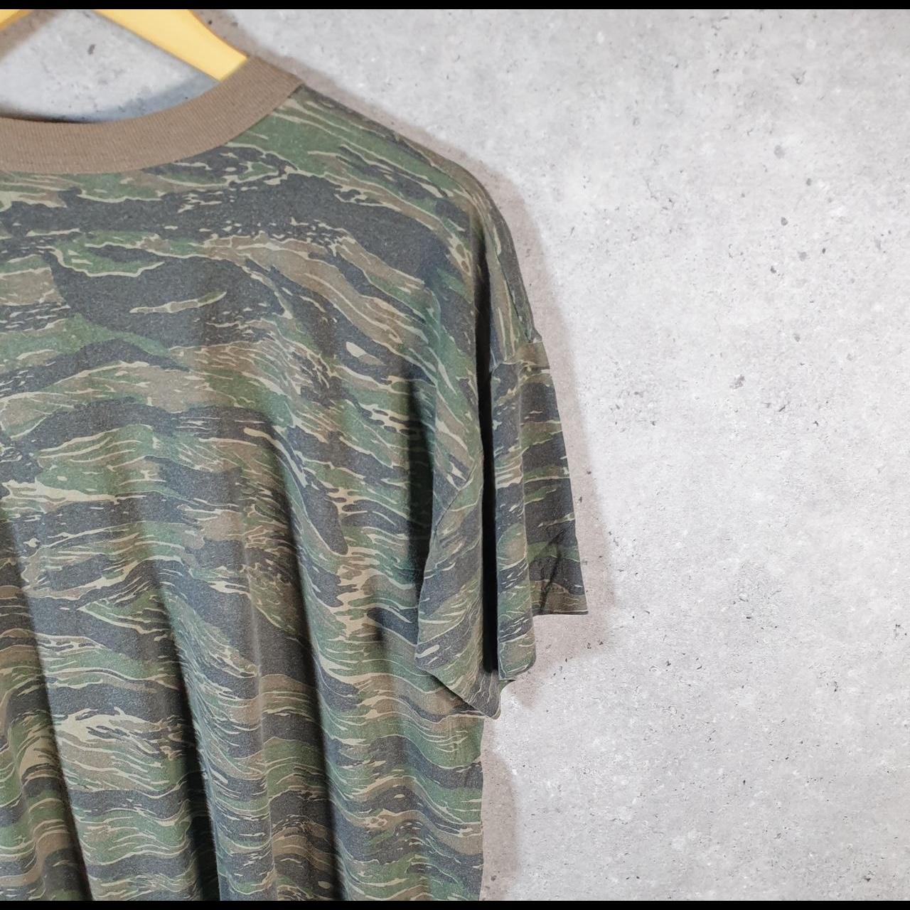 Vintage RealTree Army 90s USA Graphic Single Stitch T Shirt Men’s Medium Green