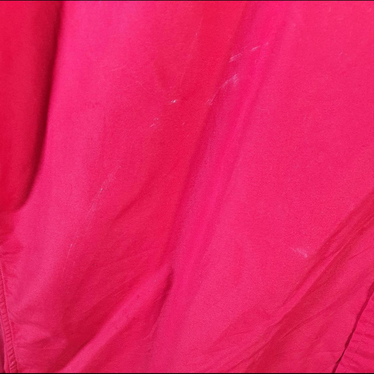 Vintage Ralph Lauren Button Down Shirt Men’s Large Red Custom Fit Cotton Pony