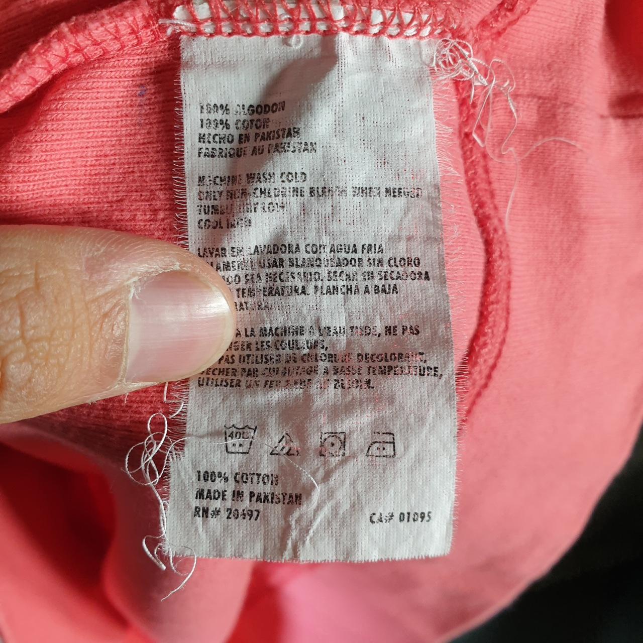 Vintage Dickies Workwear Embroidered Hoodie Womens Small Pink Y2K Pullover