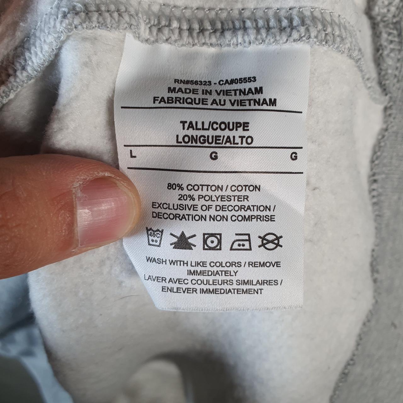 Vintage Nike Club Sweatshirt Men’s Large Tall Grey Swoosh Y2K Pullover Logo