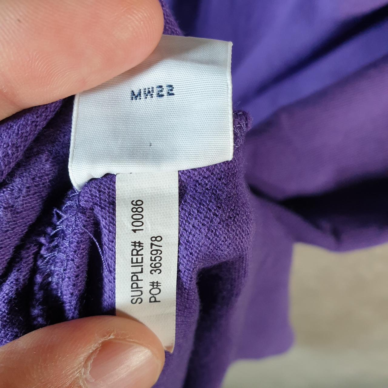 Vintage Ralph Lauren Polo Shirt Men’s Large Purple Cotton Embroidered Pony