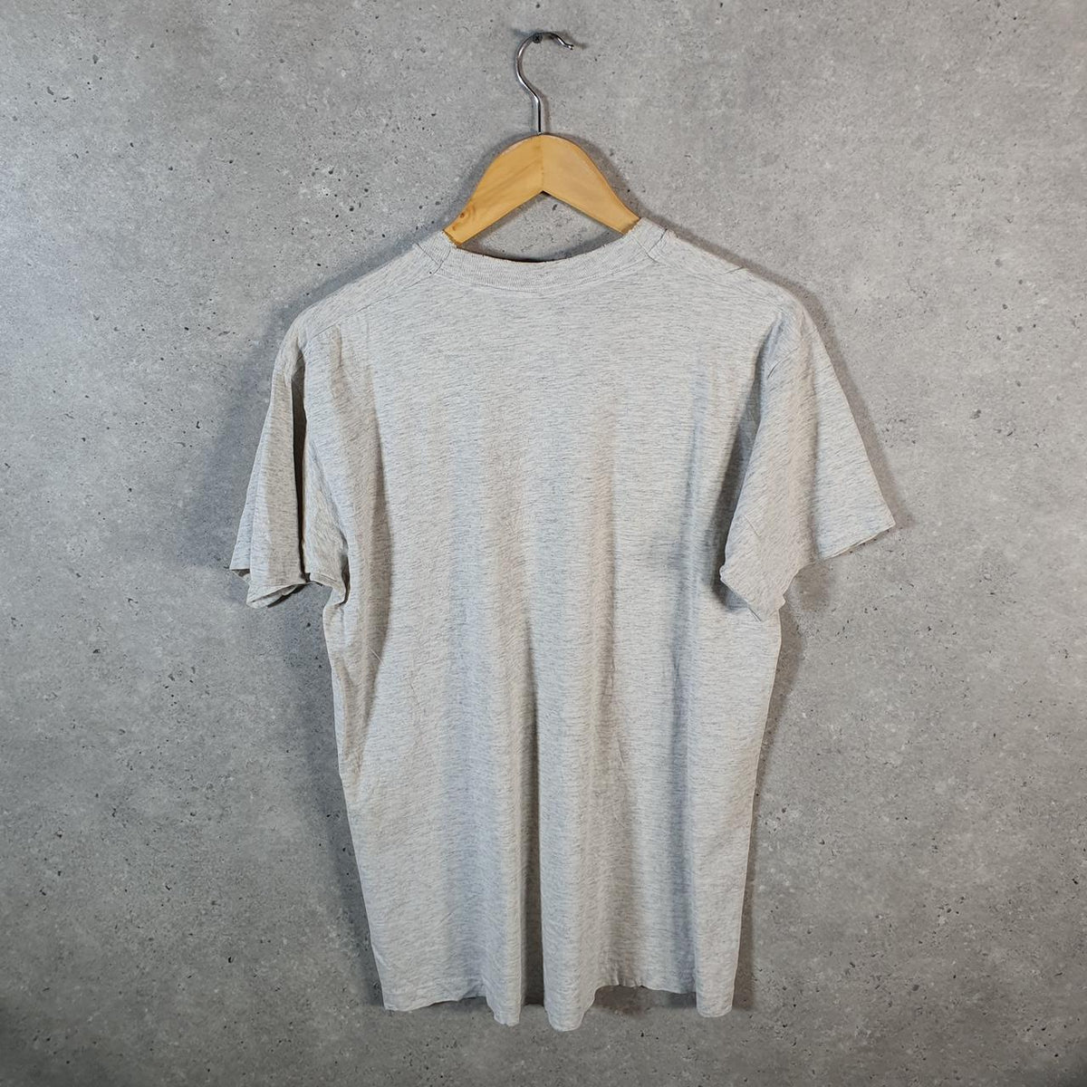 Vintage Fruit of the Loom Texas Graphic Single Stitch T Shirt Men’s Large Grey Big Fish Vintage