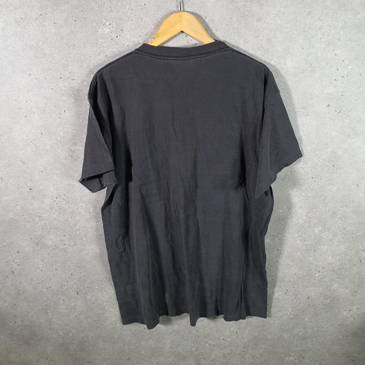 Vintage Brooks Performance Graphic 90s USA Single Stitch T Shirt Men’s Large Black