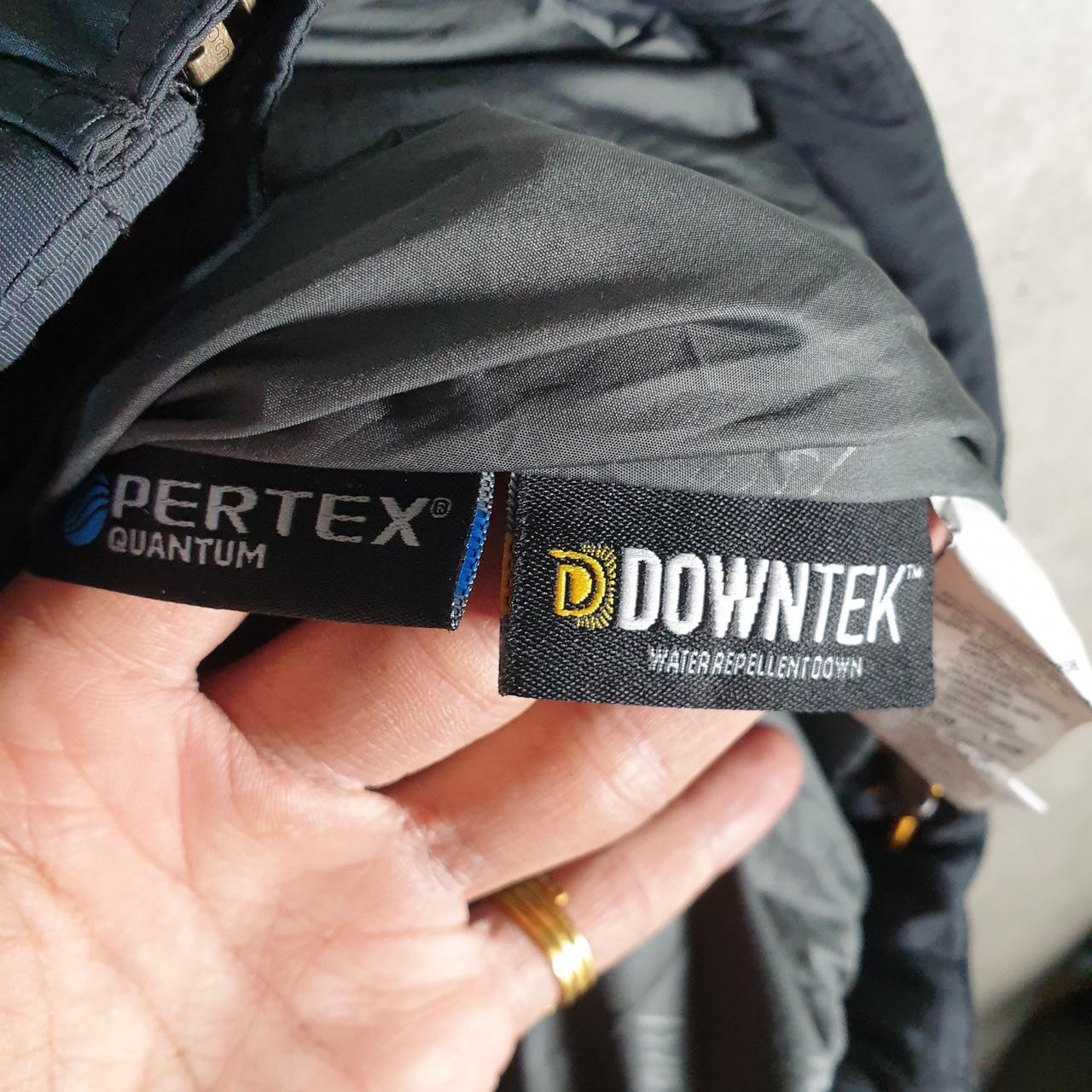Vintage L.L. Bean Gilet Downtex Puffer Pertex Quantum Jacket Mens S Black Shell