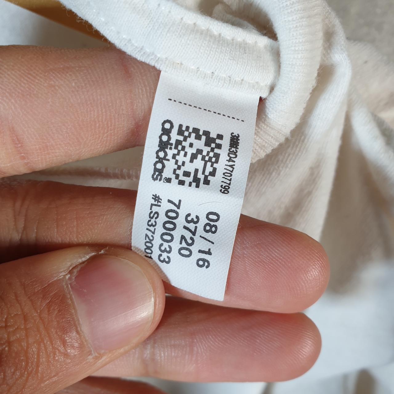 Vintage Adidas Go To Tee T Shirt Men’s Medium White Three Stripes Logo Athletic