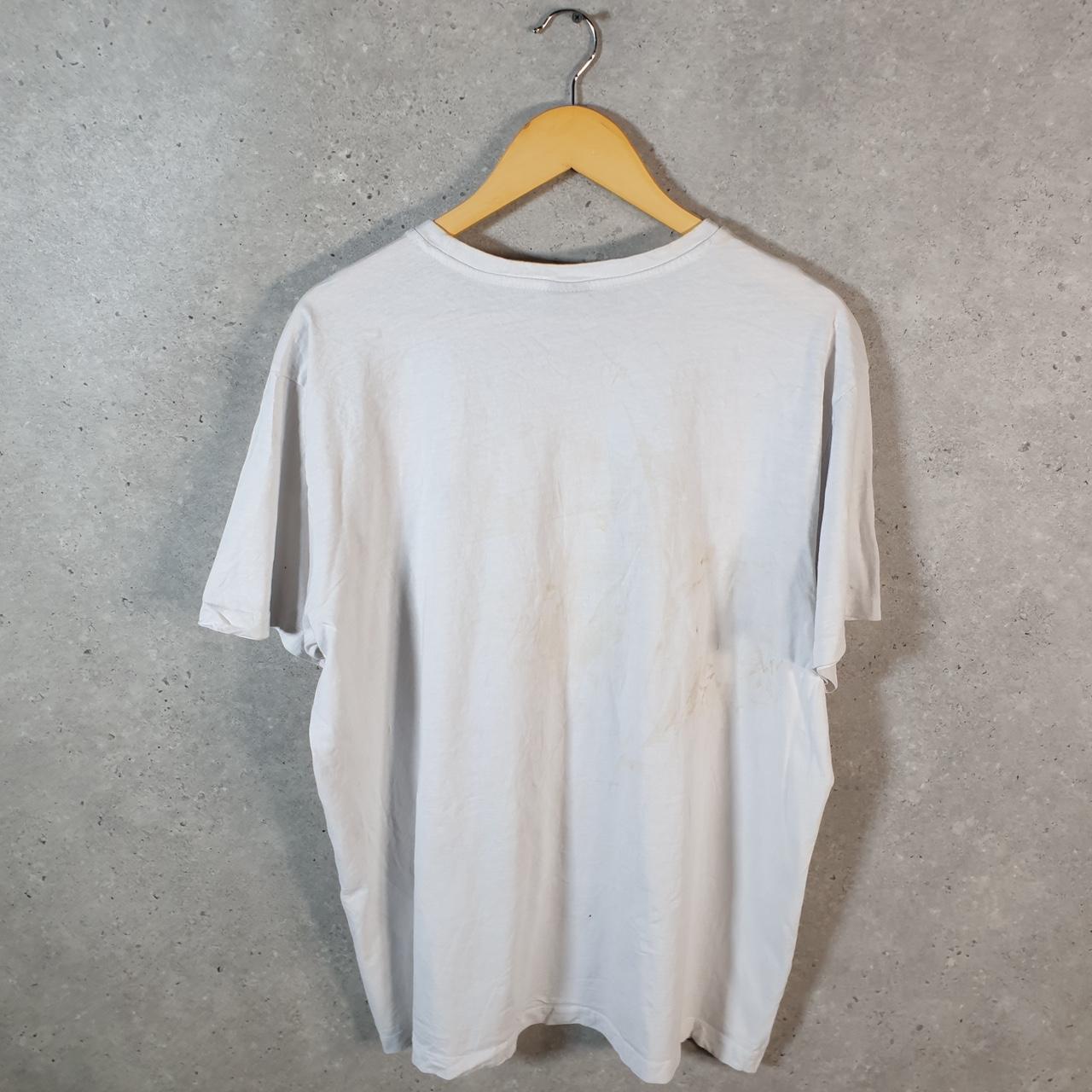 Vintage U.S. Polo Assn. Embroidered Logo T Shirt Mens XL White Athletic Casual