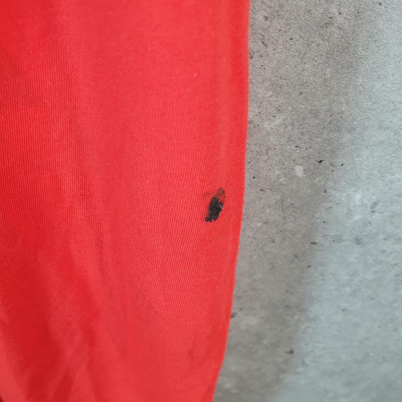 Vintage Adidas Amplifier T Shirt Shirt Men’s Large Red Three Stripes Logo Athletic C9771