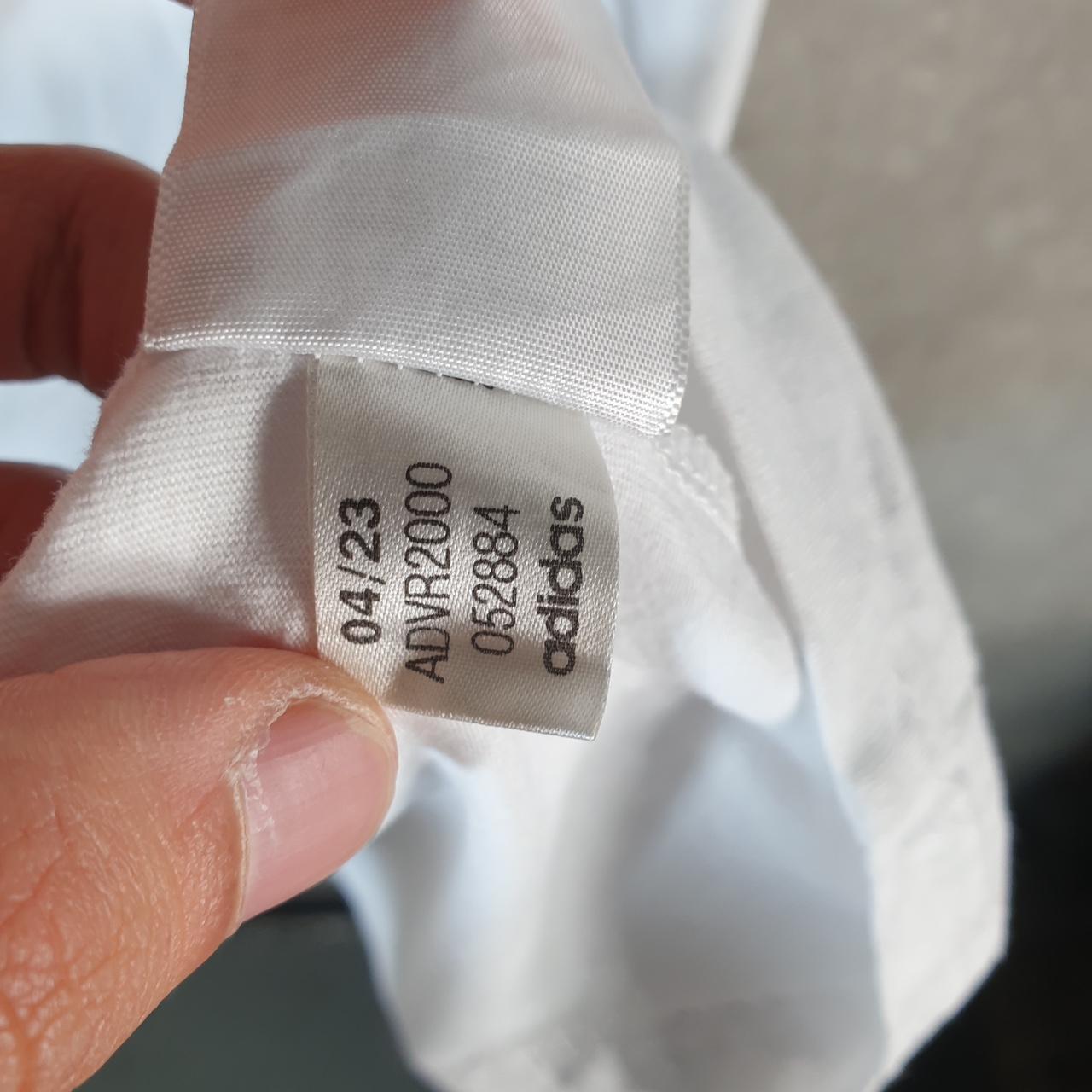 Vintage Adidas Golf Spellout T Shirt Men’s XL White Three Stripes Athletic