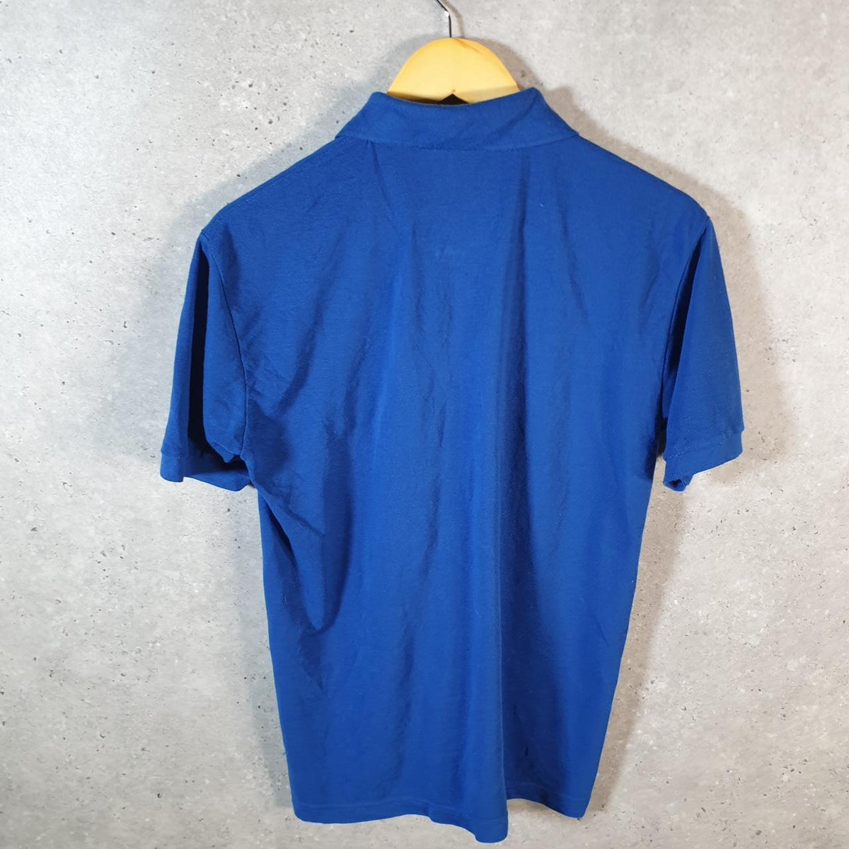 Vintage Lacoste Polo Shirt Men’s Large Blue Regular Fit Embroidered Logo