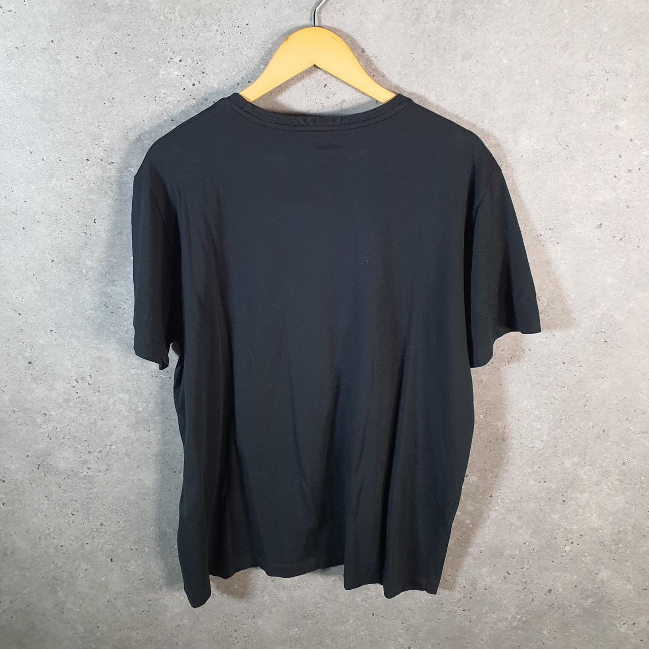 Vintage Ralph Lauren Polo Sport T Shirt Men’s XL Black Slim Fit Embroidered Pony C8658