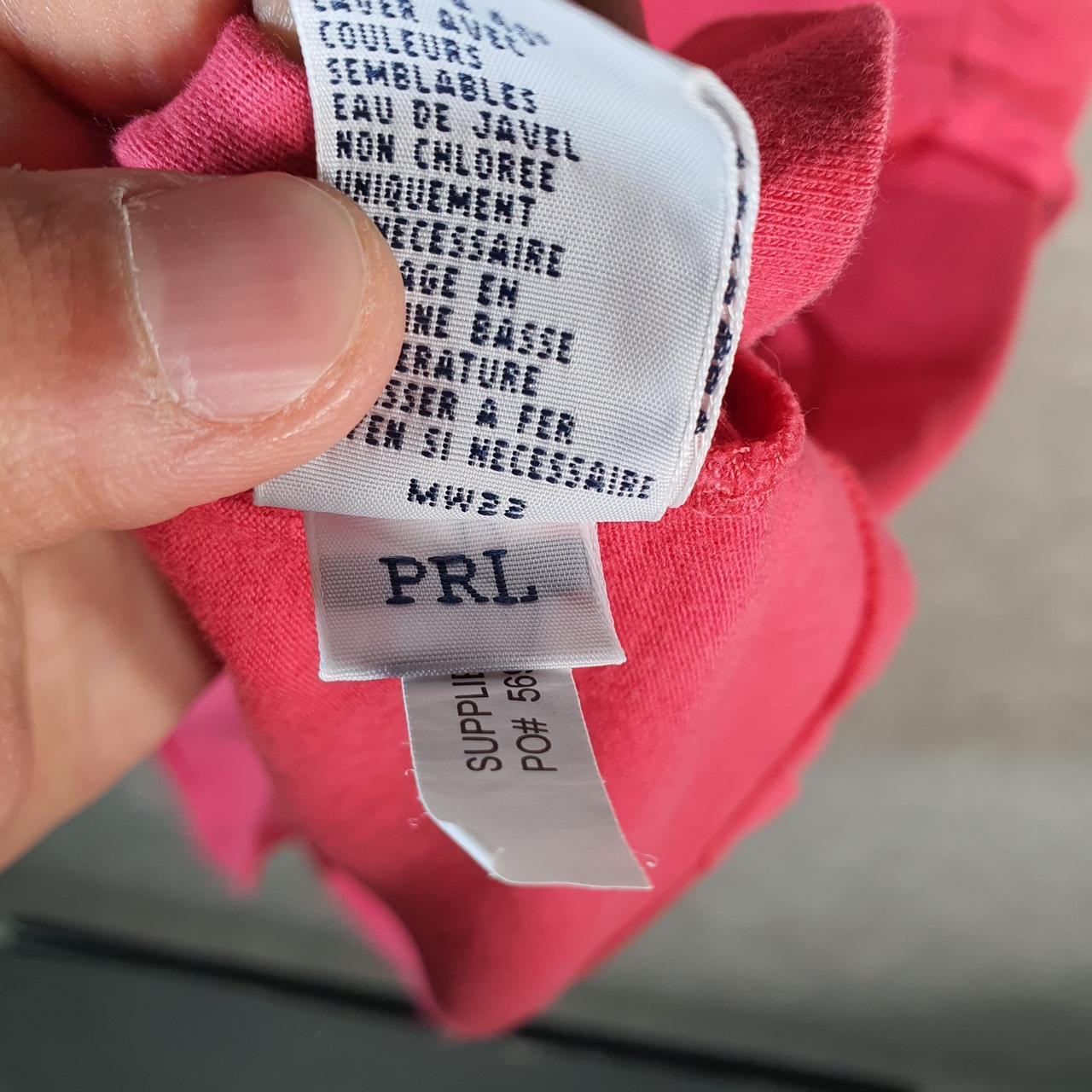 Vintage Ralph Lauren Polo Sport T Shirt Men’s XL Pink Custom Fit Embroidered Pony C8661