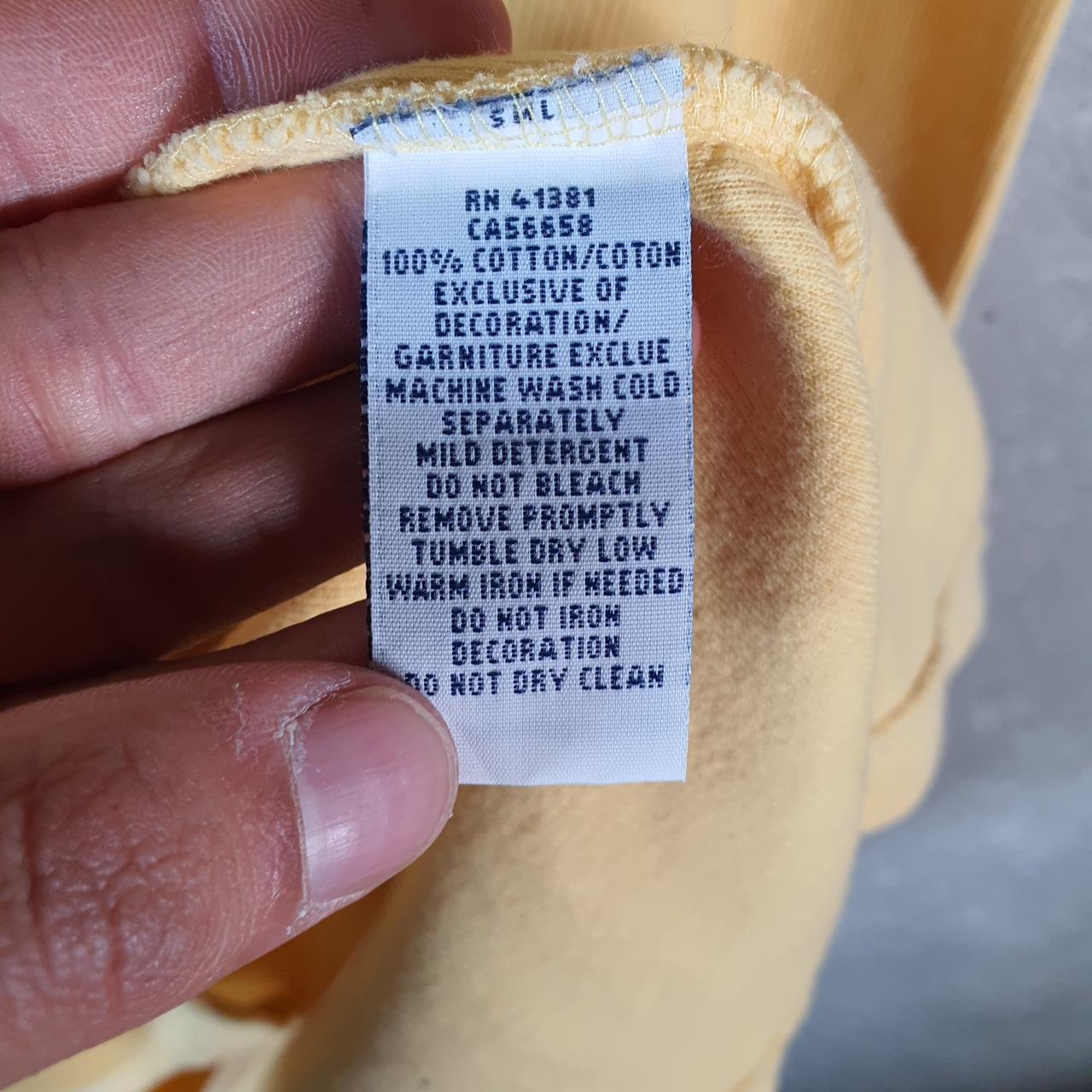 Vintage Ralph Lauren Polo 1/4 Zip Sweatshirt Men’s XL Yellow Cotton Pullover Pony