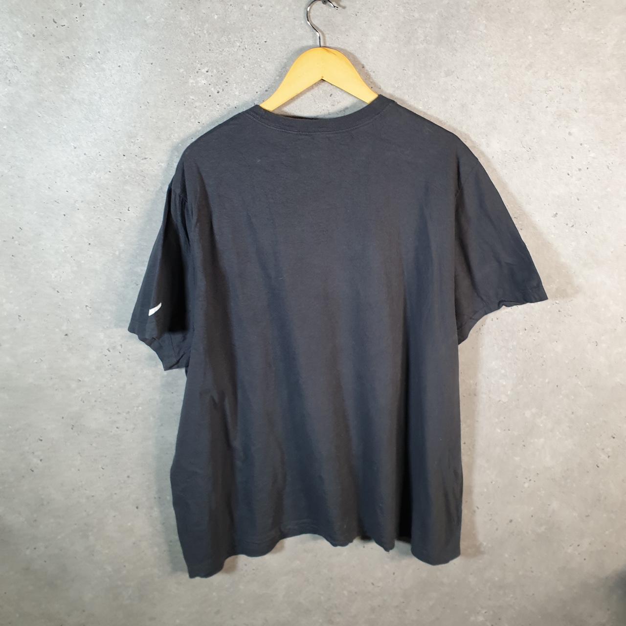 Vintage Nike Kansas City Chiefs Super Bowl T Shirt Men’s 2XL Black Logo Swoosh Athletic C9934