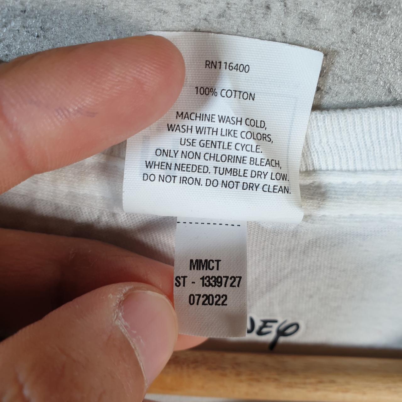 Vintage Disney Land Mickey Mouse T Shirt Men’s Medium White Graphic Cartoon