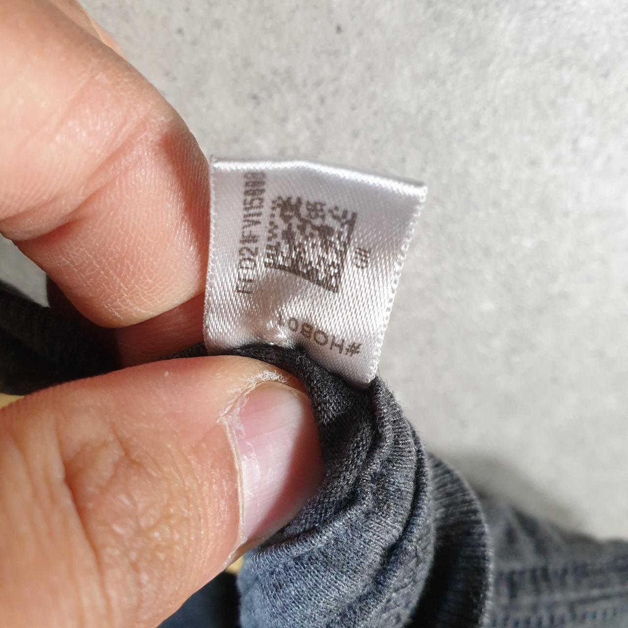 Vintage Adidas Amplifier T Shirt Men’s 2XL Grey Three Stripes Logo Athletic