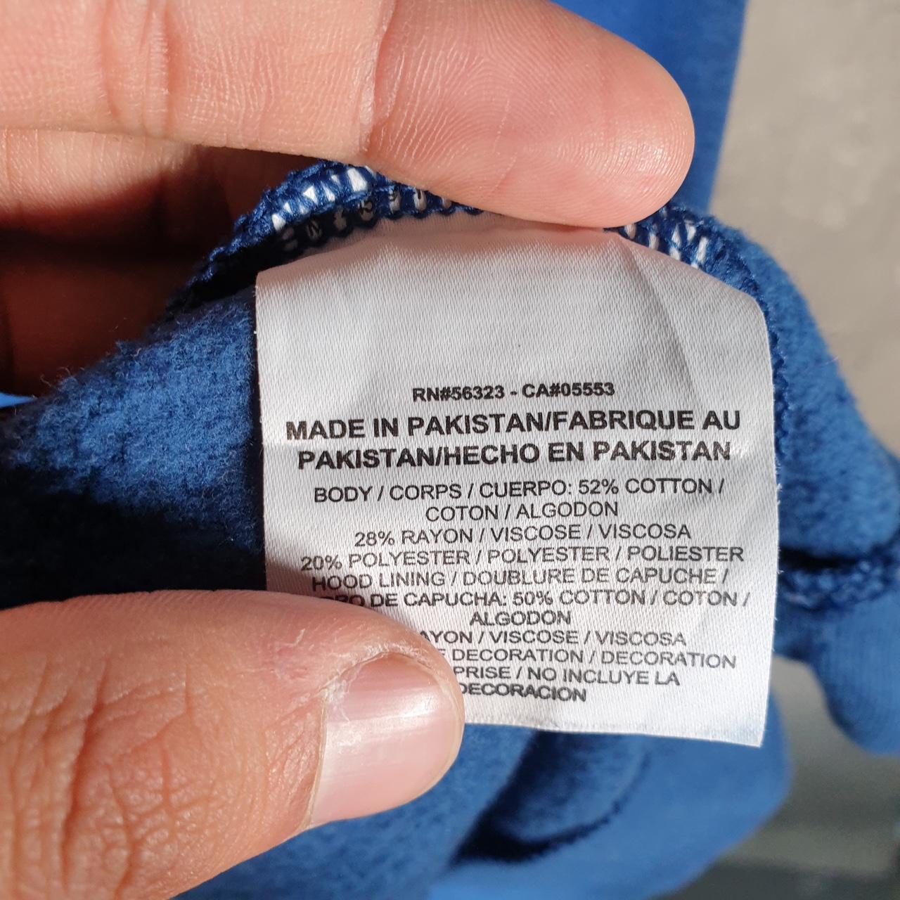 Vintage Nike Club Short Sleeve Hoodie Men’s Medium Blue Swoosh Y2K Pullover