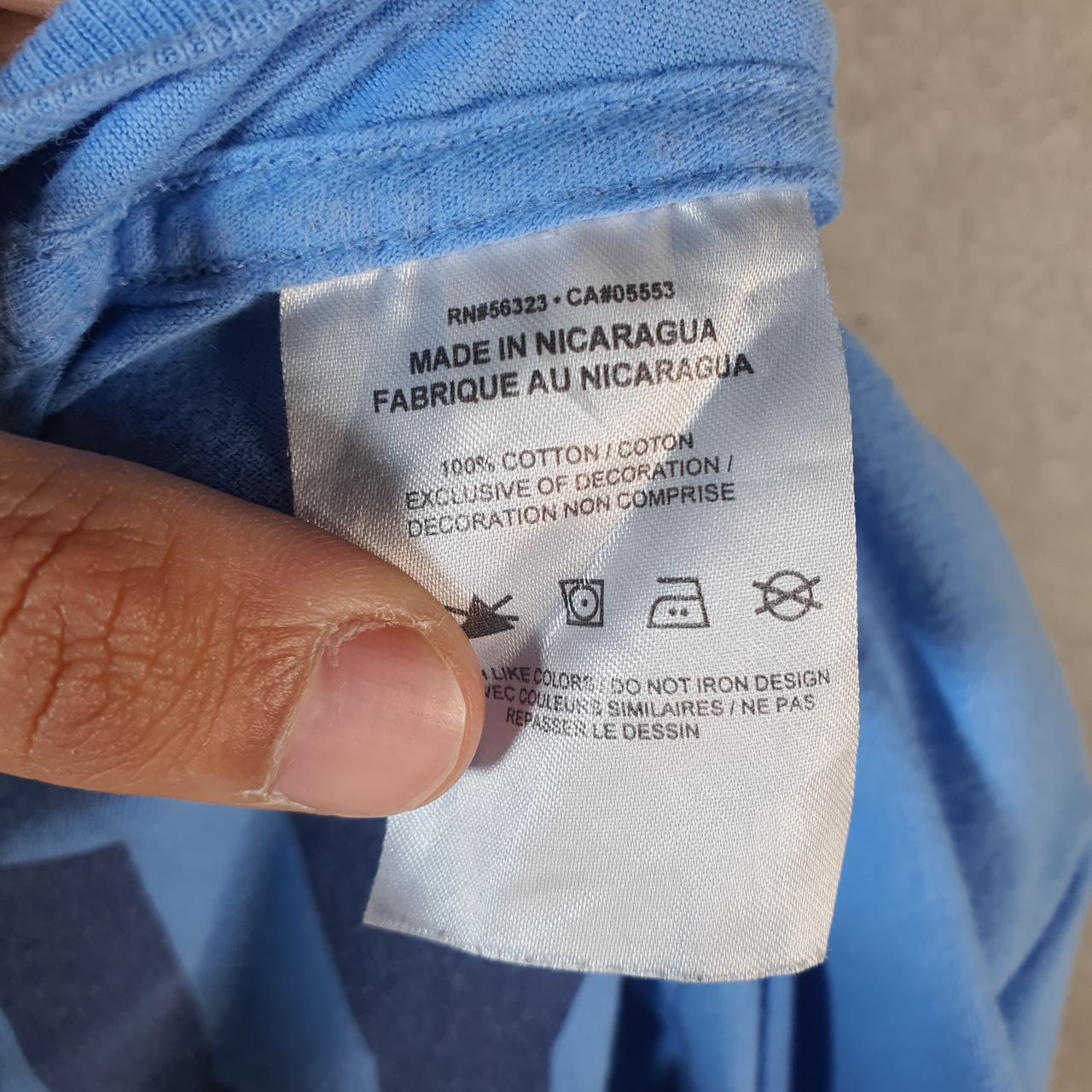 Vintage Nike Fly Chi T Shirt Men’s Medium Blue Logo Swoosh Athletic