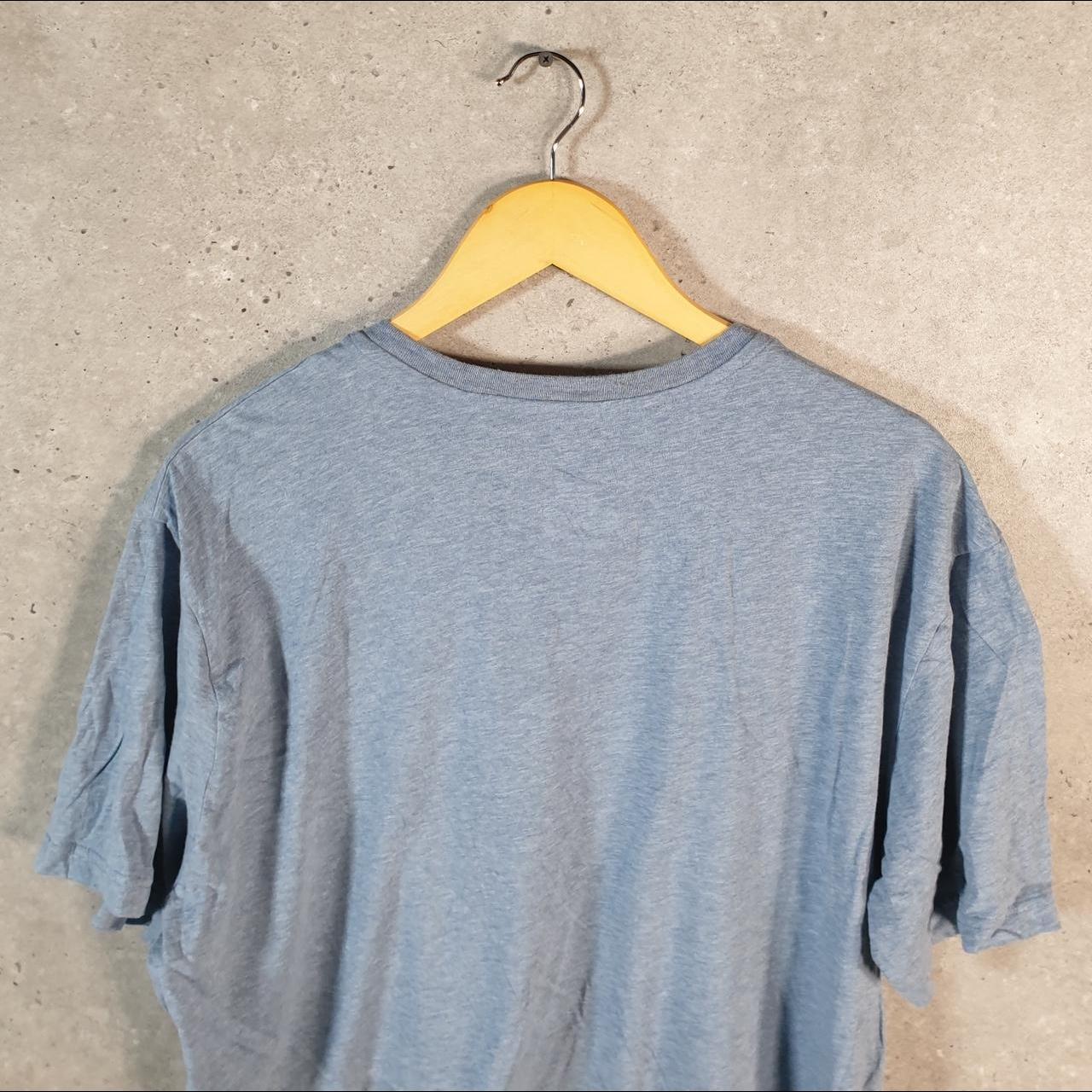 Vintage Ralph Lauren Polo T Shirt Men’s Large Blue Embroidered Classic Fit Pony C8574