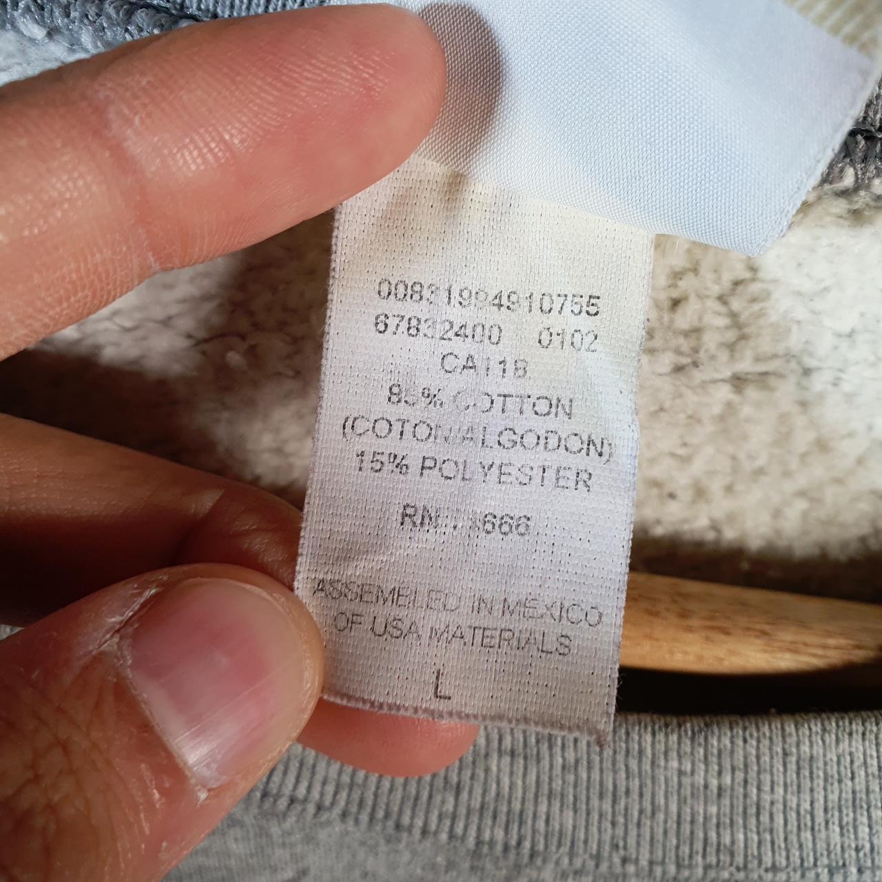 Vintage Lee Heavyweight Sweatshirt Men’s Large Grey USA Pullover Saturn Pullover