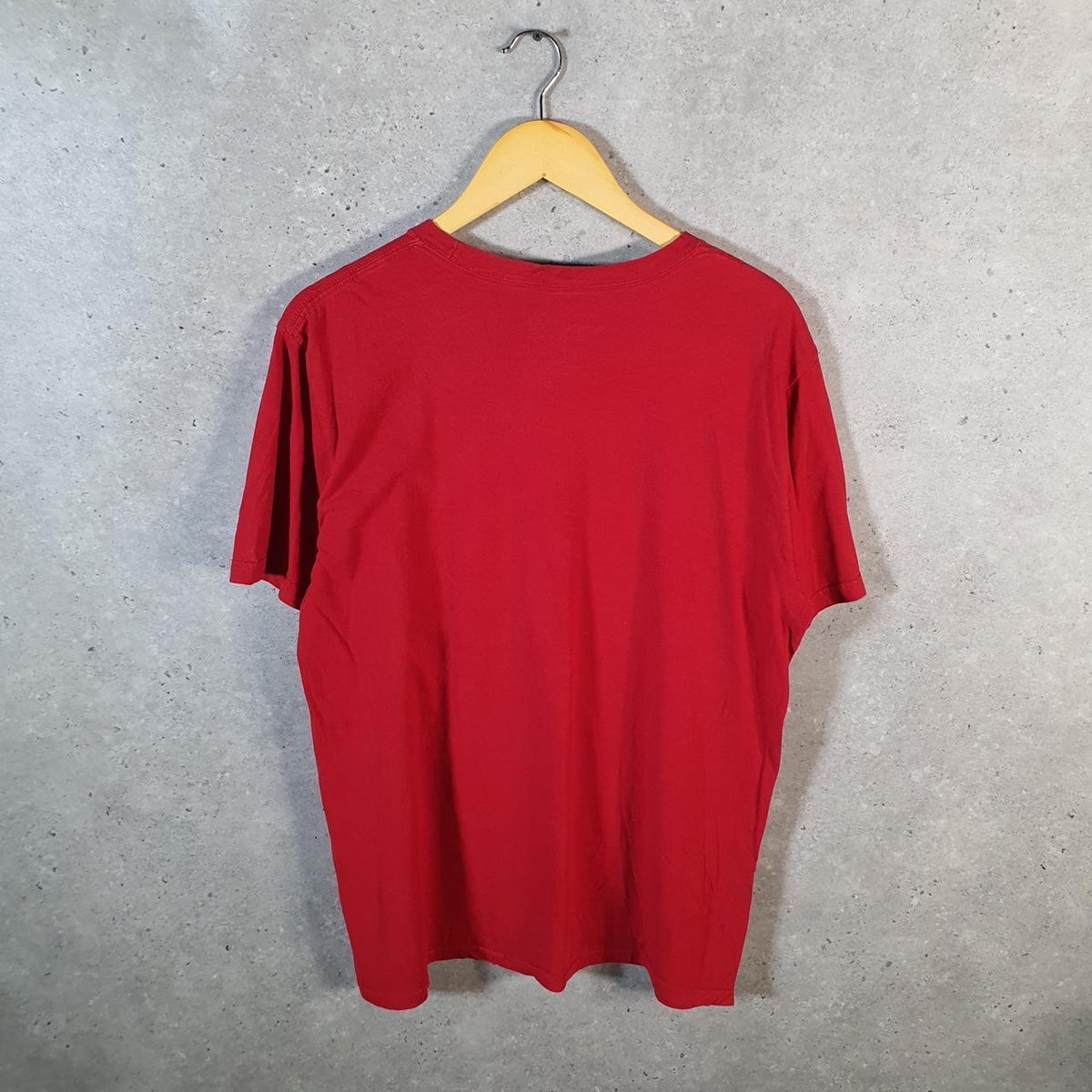 Vintage Adidas Go To Tee T Shirt Men’s Large Red Three Stripes Logo