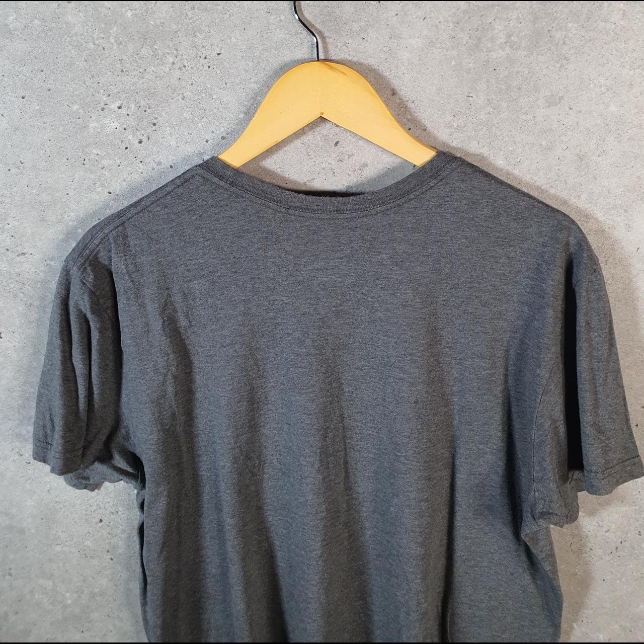 Vintage Ralph Lauren Polo T Shirt Men’s Medium Grey Embroidered Classic Fit Pony C9132