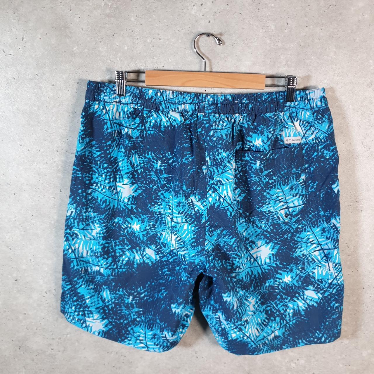 Vintage Columbia Fishing Gear Shorts Men’s XL Blue Athletic Hiking