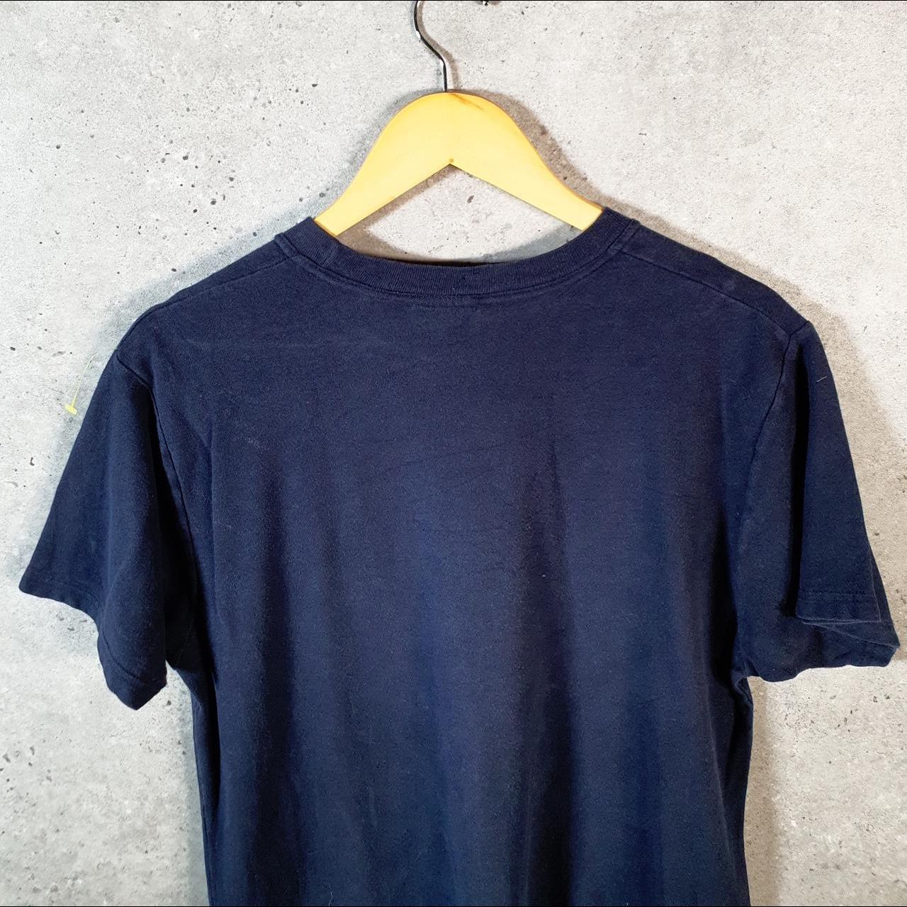 Vintage Ralph Lauren Polo T Shirt Men’s Medium Blue Embroidered Pony Classic Fit C9106