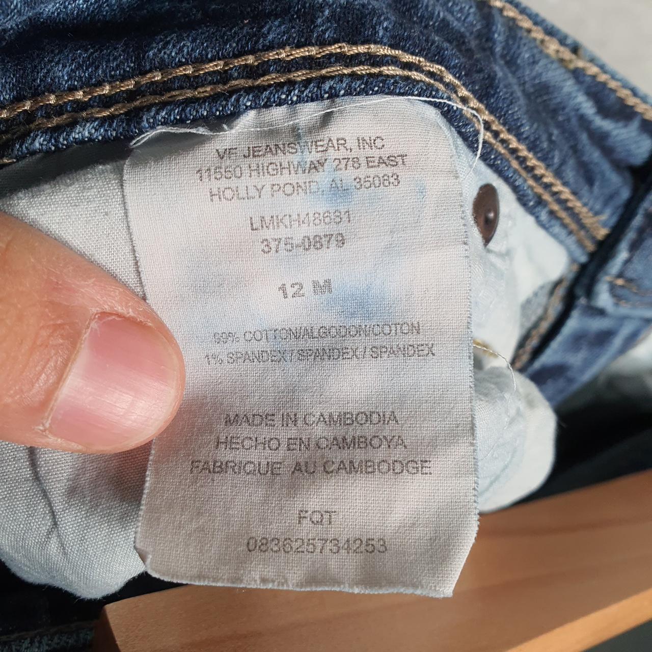 Vintage Lee Low Rise Baggy Shorts Jorts Cargo Womens W32 Blue Relaxed Denim A4553