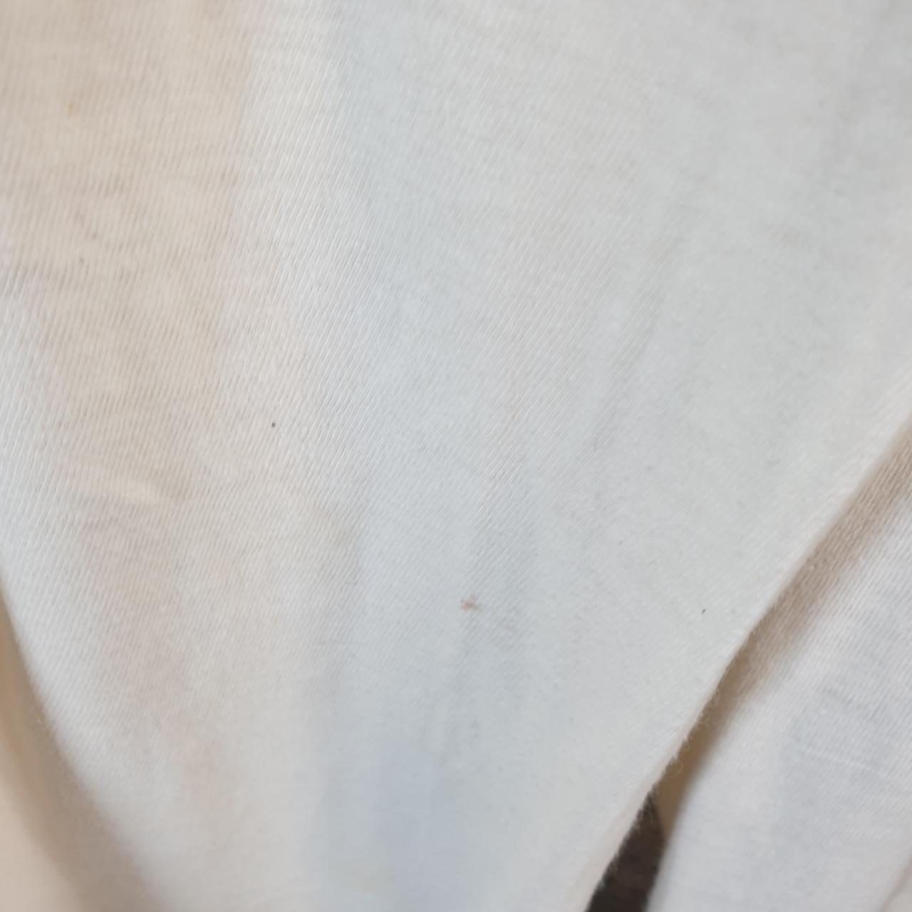 Vintage Champion James Maddison University Hooodie 90s USA Single Stitch T Shirt Womens Medium White