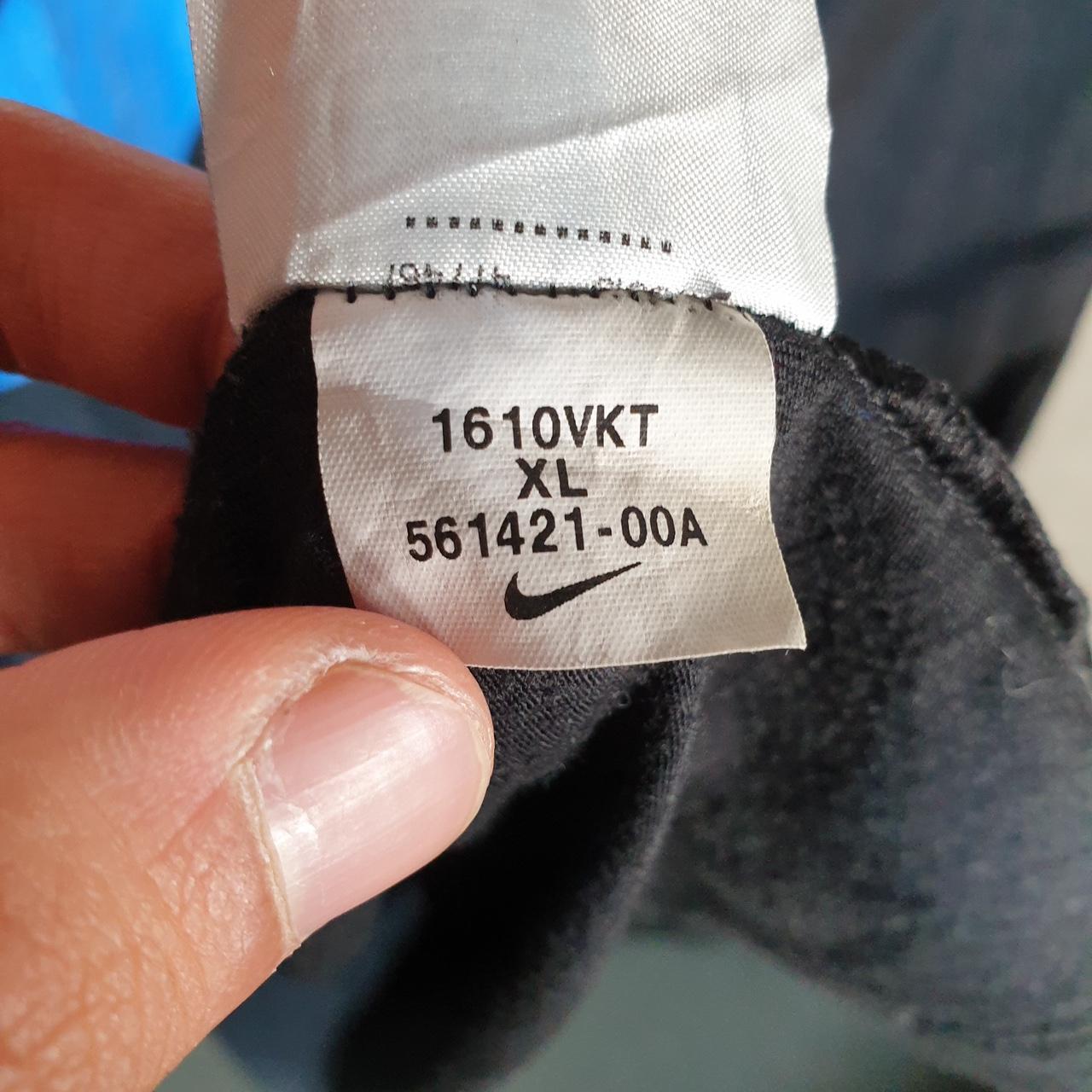 Vintage Nike Club Dri Fit Spellout T Shirt Men’s XL Black Graphic Swoosh Athletic