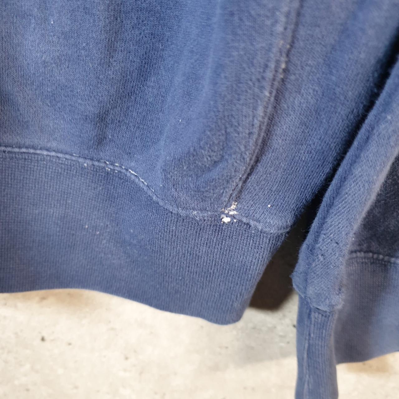 Vintage Nike Club Spellout Hoodie Men’s Large Navy Blue Swoosh Y2K Pullover