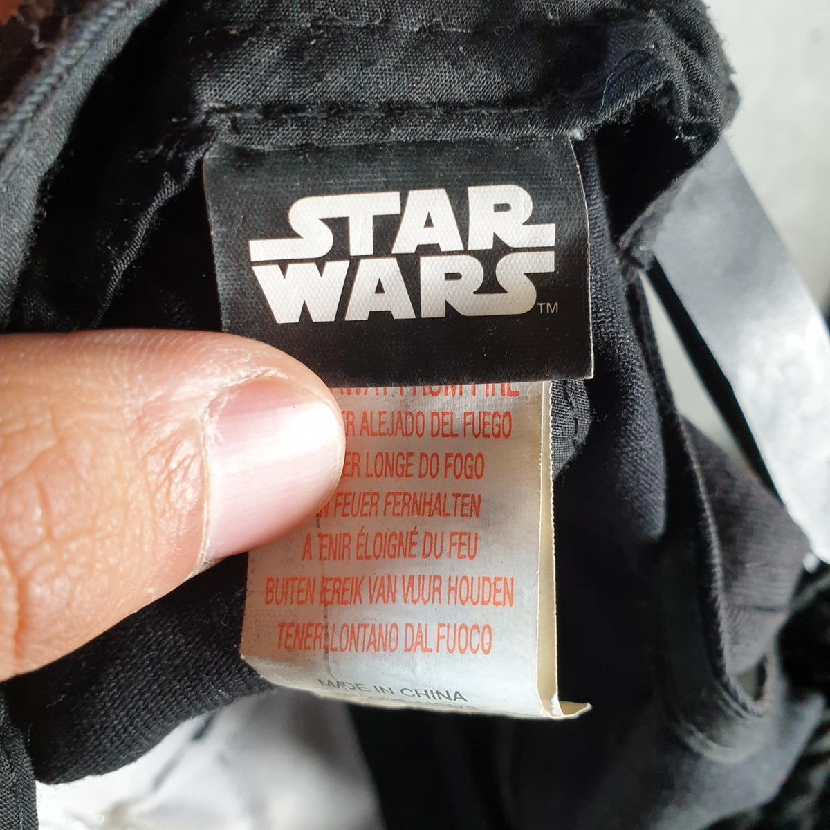 Vintage Star Wars Adjustable Cap Men’s USA Spellout Athletic Sports C8561