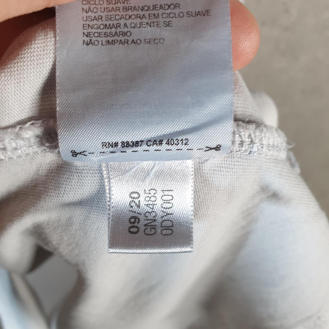 Vintage Adidas Spellout Trefoil Retro T Shirt Mens XS White Logo Athletic