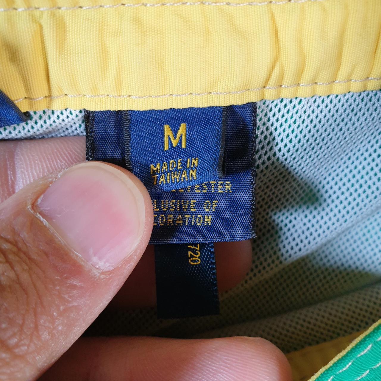 Vintage Ralph Lauren Polo Swim Shorts Swimming Cargo Men’s Medium Green Baggy