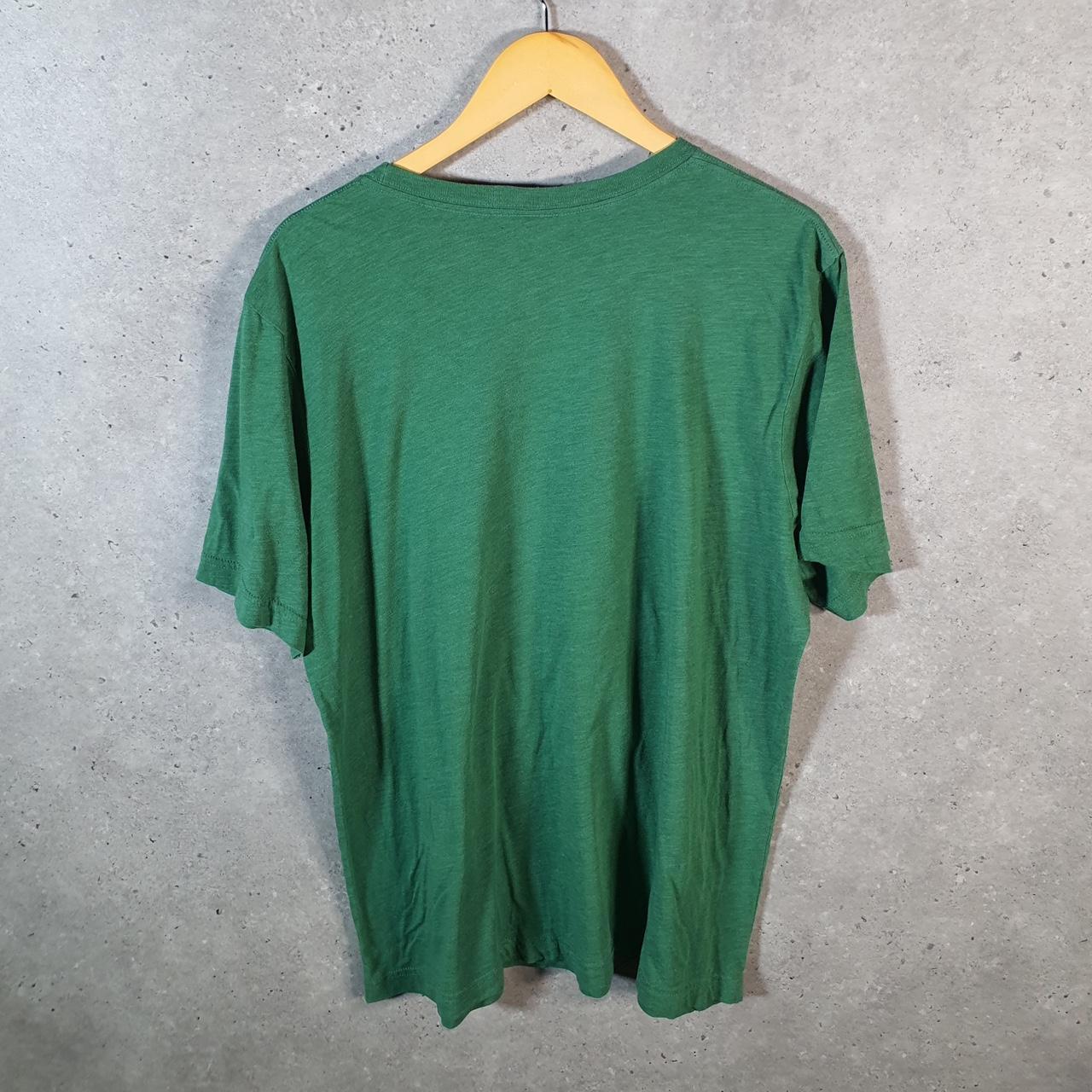 Vintage Disney Land Mickey Mouse T Shirt Men’s Large Green Logo Graphic Cartoon