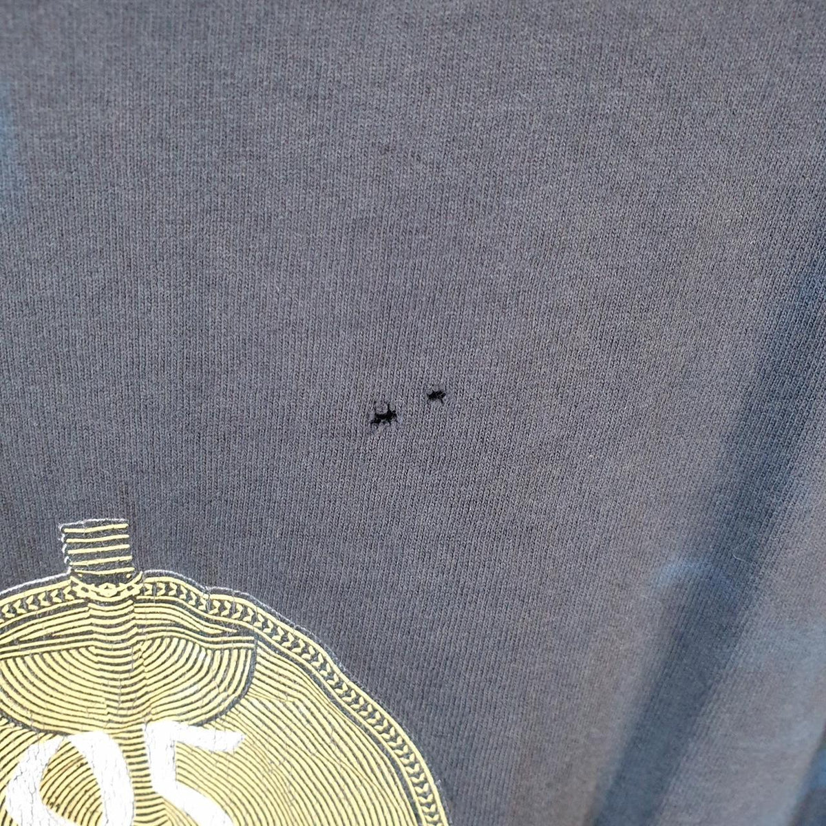 Vintage Fruit of the Loom Africa Fete 1995 USA Single Stitch T Shirt Men’s Large Black C8383