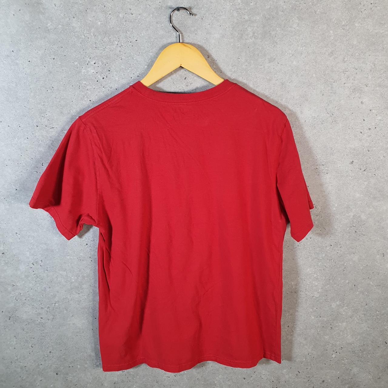 Vintage Ralph Lauren Polo T Shirt Womens XL Red Embroidered Pony Custom Fit C9087