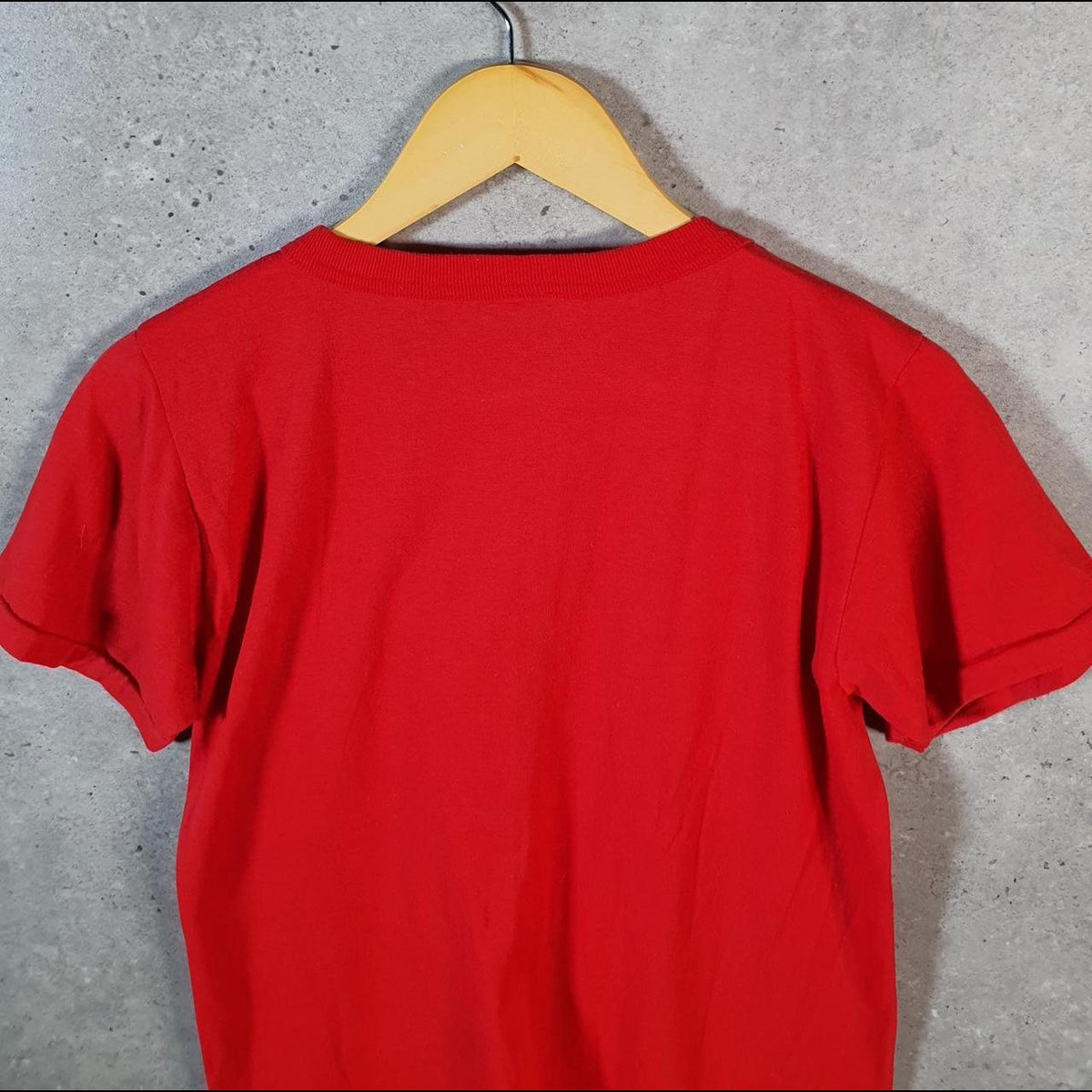 Vintage Samford Uni Nursing 90s USA Single Stitch T Shirt Men’s Small Red C9512