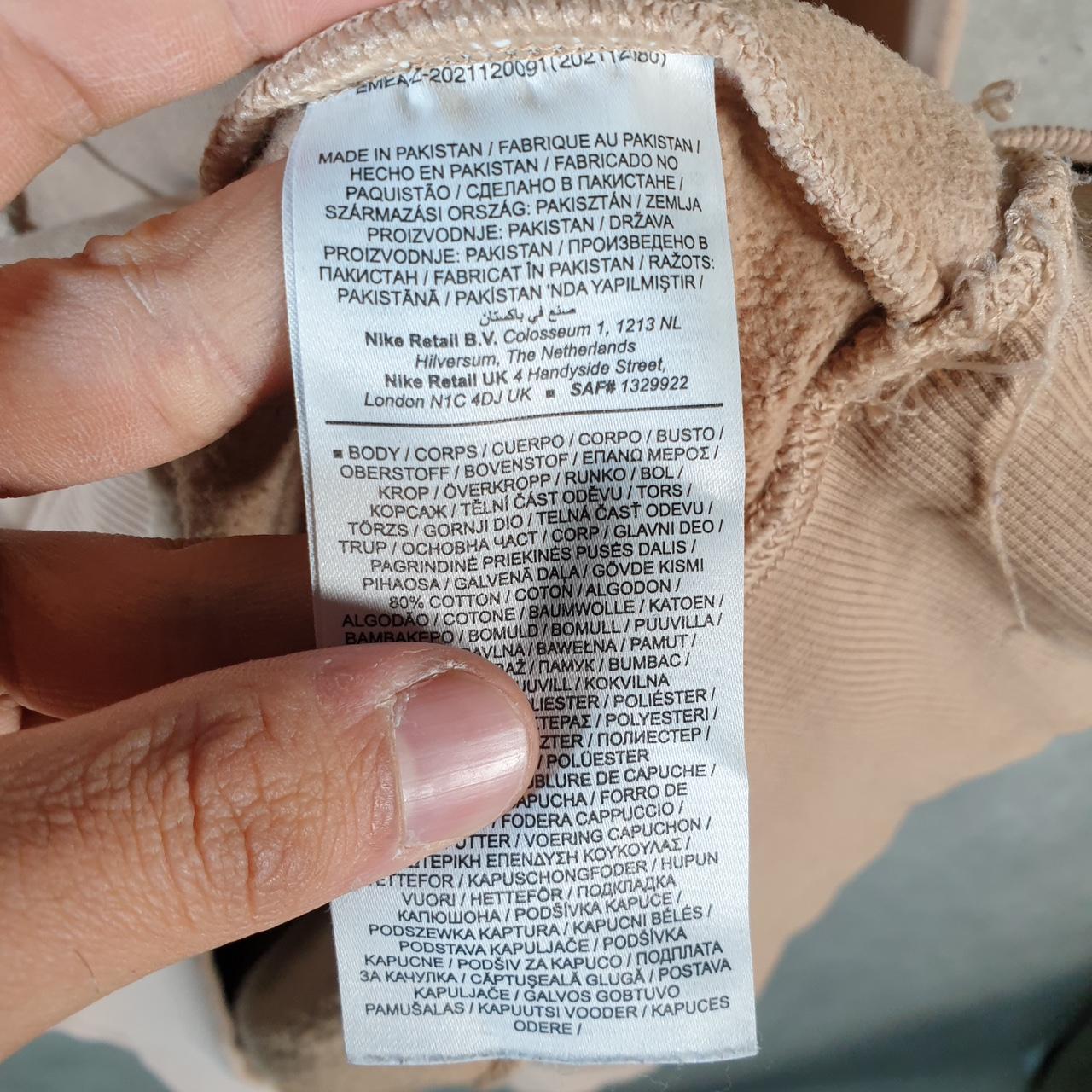 Vintage Nike Centre Swoosh Embroidered Hoodie Men’s Small Pink Swoosh Y2K Pullover