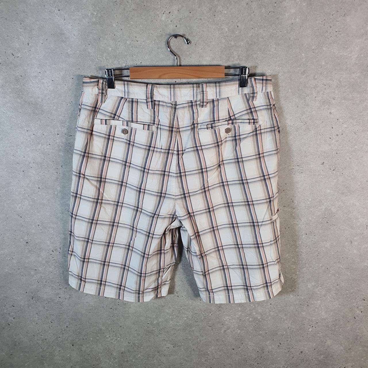 Vintage Dockers Chino Shorts Jorts Cargo Men’s W36 Checkered Baggy Cotton
