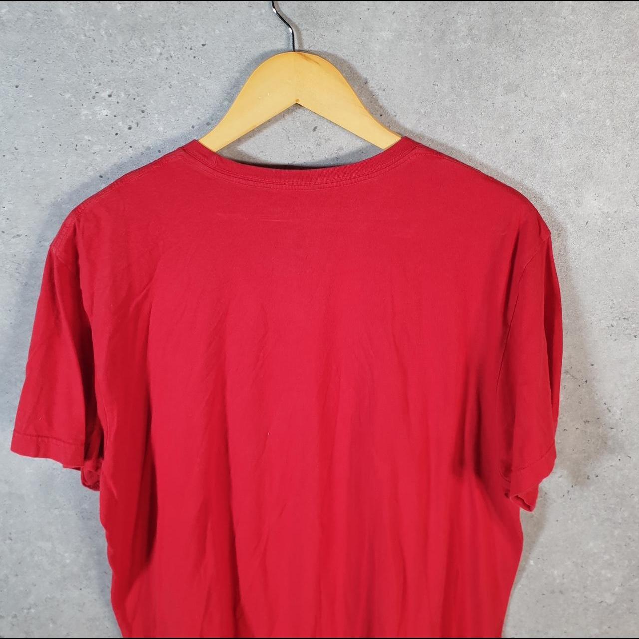 Vintage Ralph Lauren Polo T Shirt Men’s Large Red Embroidered Pony Classic Fit C9171