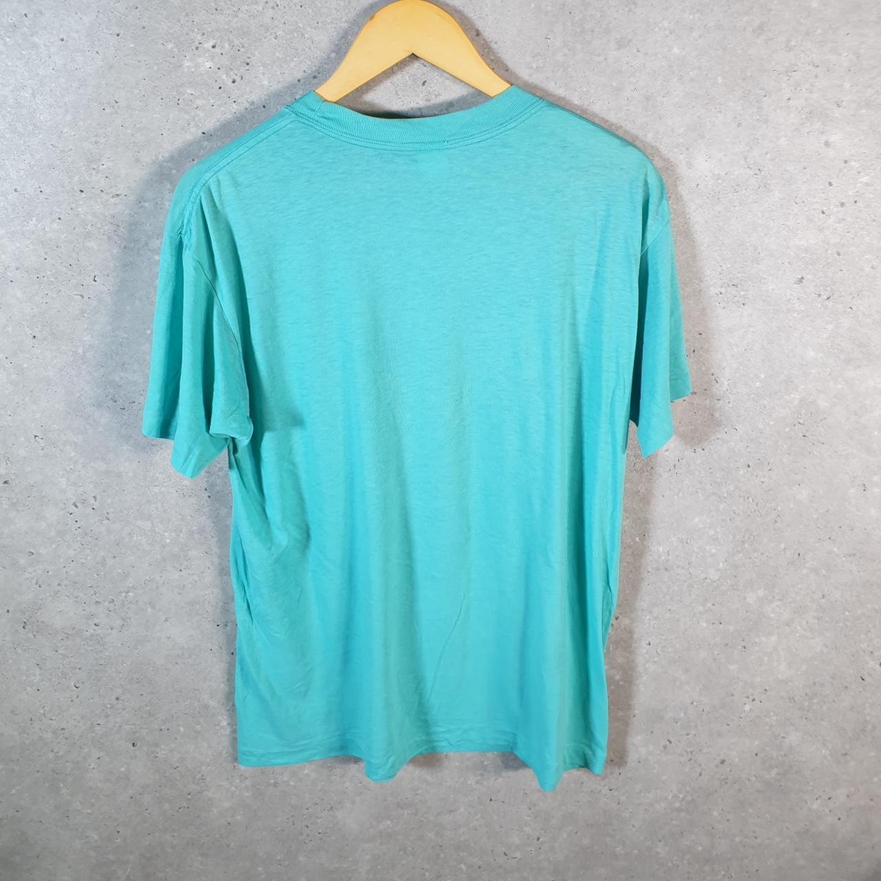 Vintage 1987 Bay To Breakers Race San Francisco Single Stitch T Shirt Men’s Medium Blue
