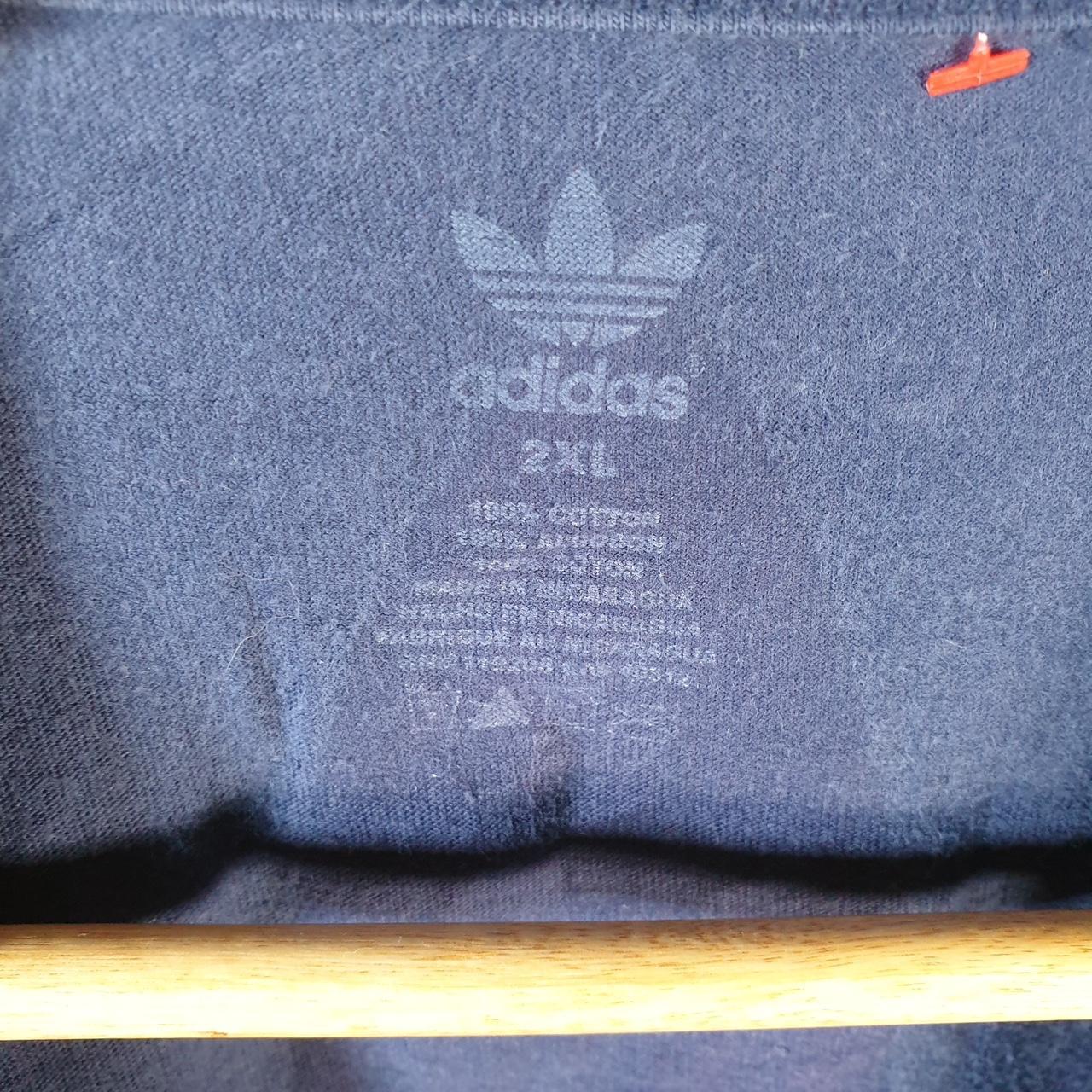 Vintage Adidas LA Galaxy Trefoil Retro T Shirt Men’s 2XL Navy Blue Logo Athletic