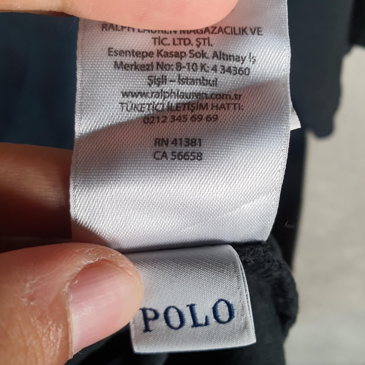 Vintage Ralph Lauren Polo Sport T Shirt Men’s Large Black Custom Fit Embroidered Pony C8687